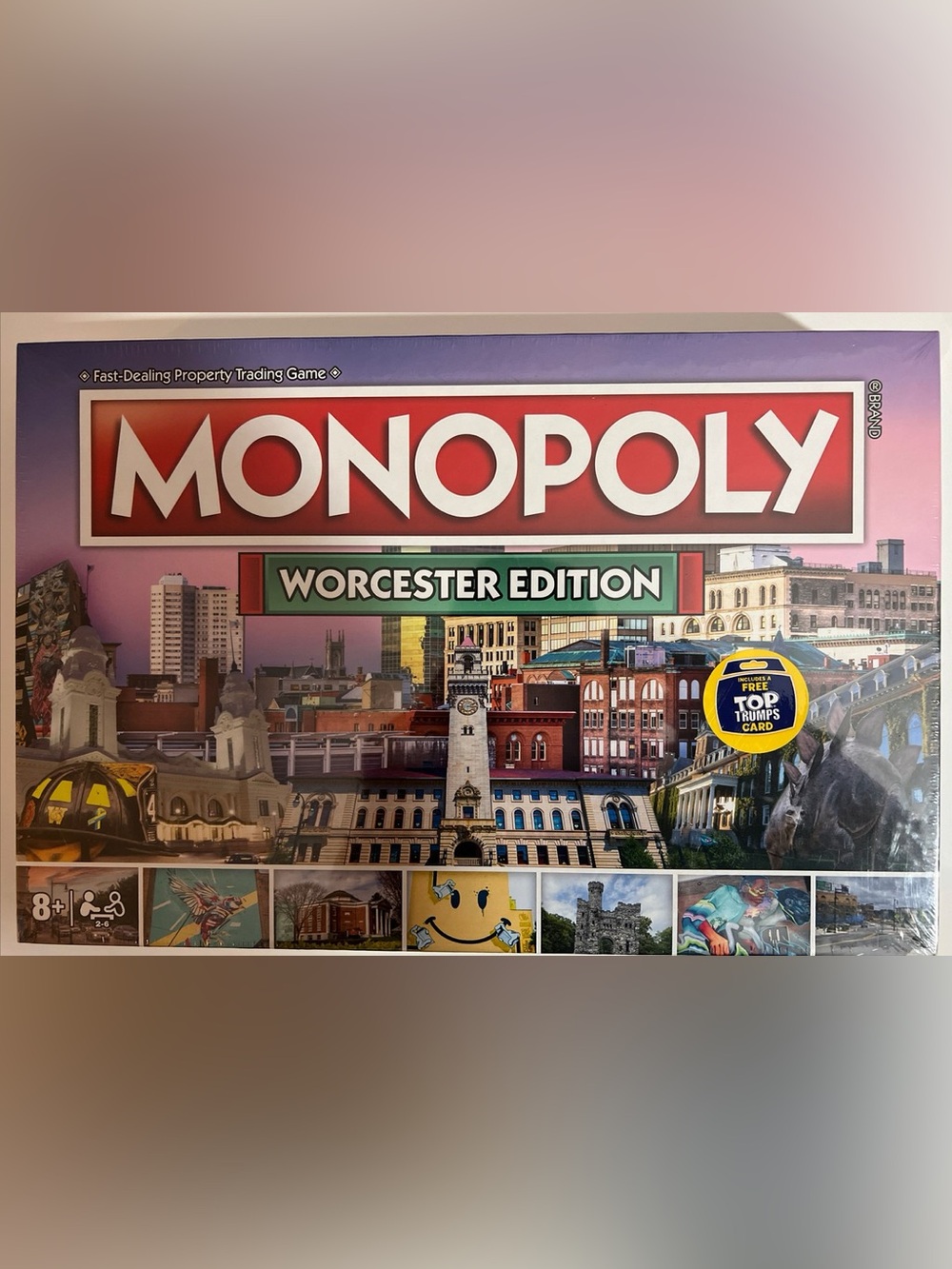 Worcester Edition monopoly game